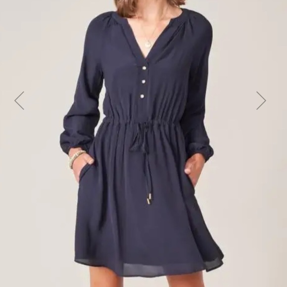 Spartina 449 CATALINA DRESS SLATE BLUE - Picture 1 of 9